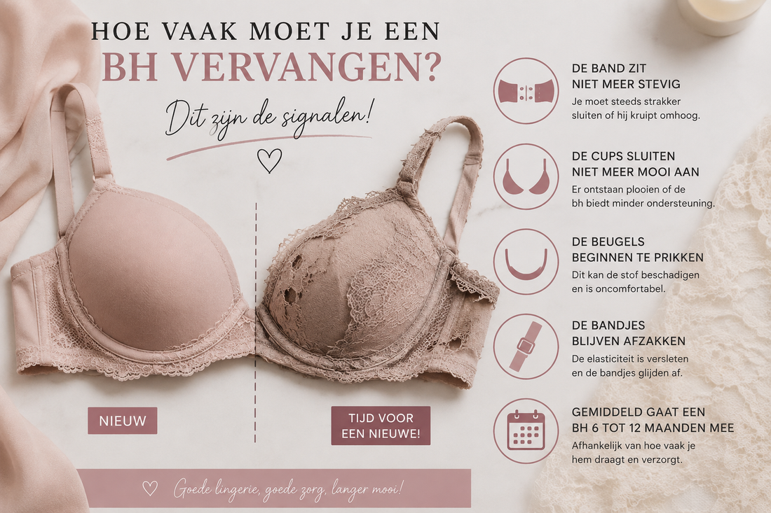 Hoe vaak moet je een bh vervangen? Dit zijn de signalen